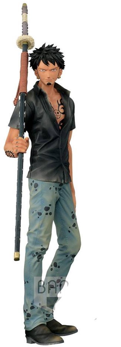 Banpresto jednoczęściowa figurka super mistrza gwiazdek trafalgar law (pędzel) 30 cm statua