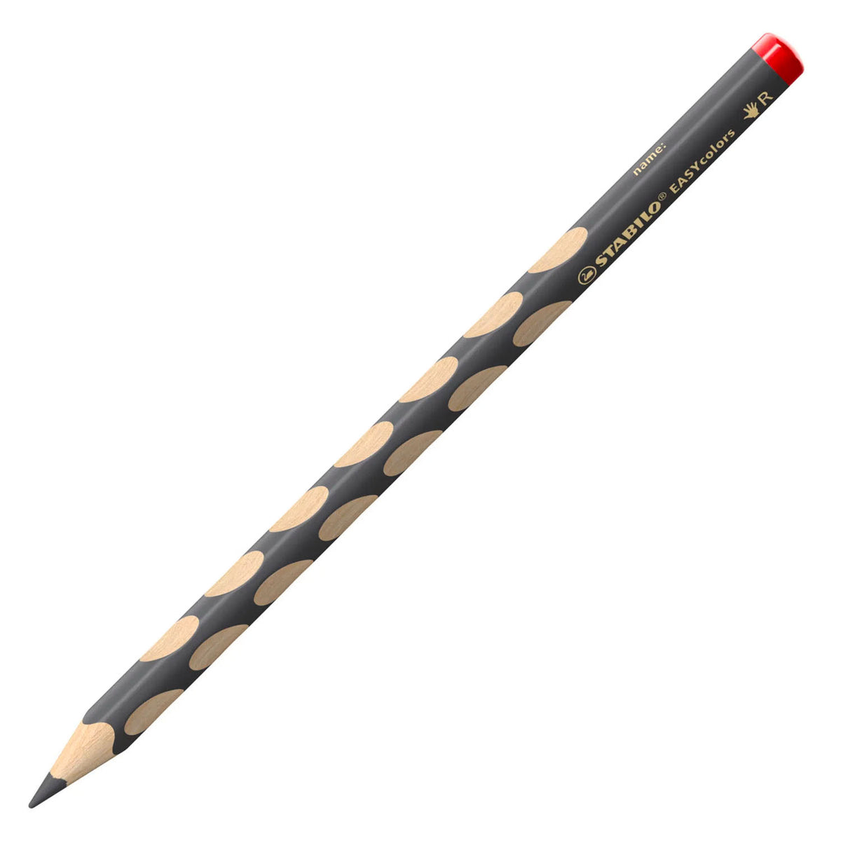 Kredka dla praworęcznych Stabilo Easycolors - szara