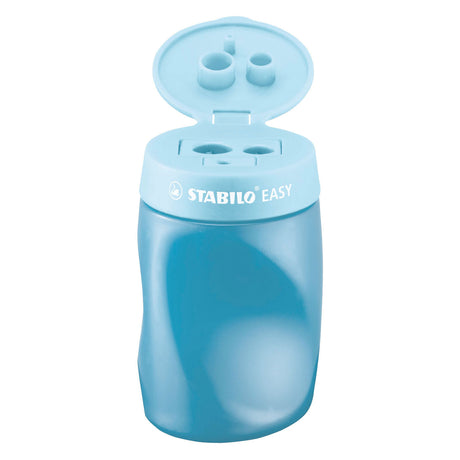 Stabilo easysharpener - temperówka 3 w 1 - lewa - niebieska