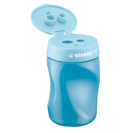 Stabilo easysharpener - temperówka 3 w 1 - lewa - niebieska
