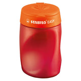 Stabilo easysharpener - temperówka 3 w 1 - prawa - czerwona