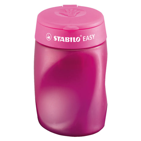 Stabilo EasySharpener - 3 na 1 ołówek ostrzejszy - prawy - różowy