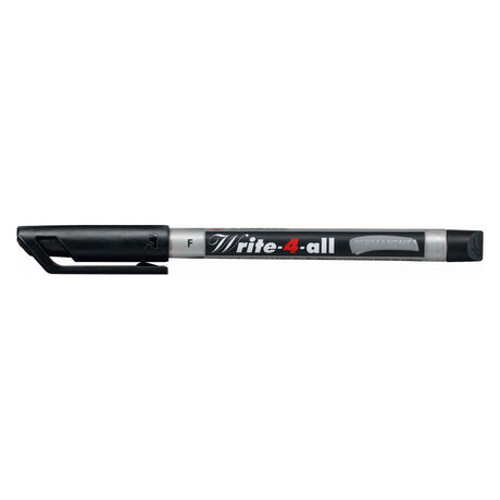 Stabilo write-4-all - marker permanentny - drobny - czarny