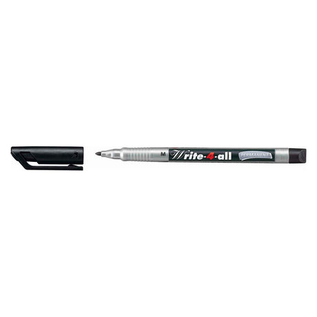 Stabilo write-4-all - marker permanentny - średni - czarny
