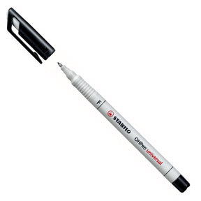 Stabilo ohpen uniwersalny - marker nietrwały - czarny