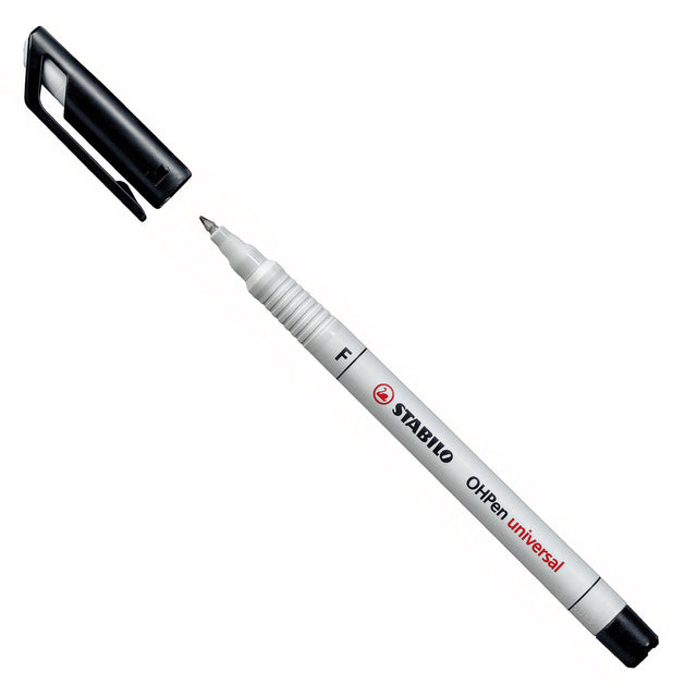 Stabilo ohpen uniwersalny - marker nietrwały - czarny