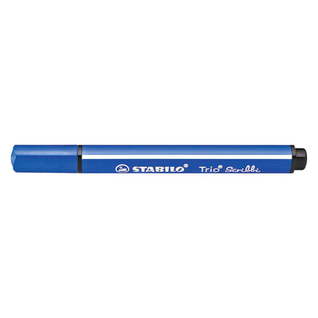 Stabilo Trio Scribbi - Felt -Tip Pen z punktem moczania - niebieski
