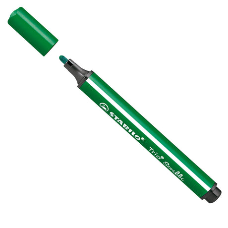 Stabilo Trio Scribbi - Feel -stift With Experience Point - zielony