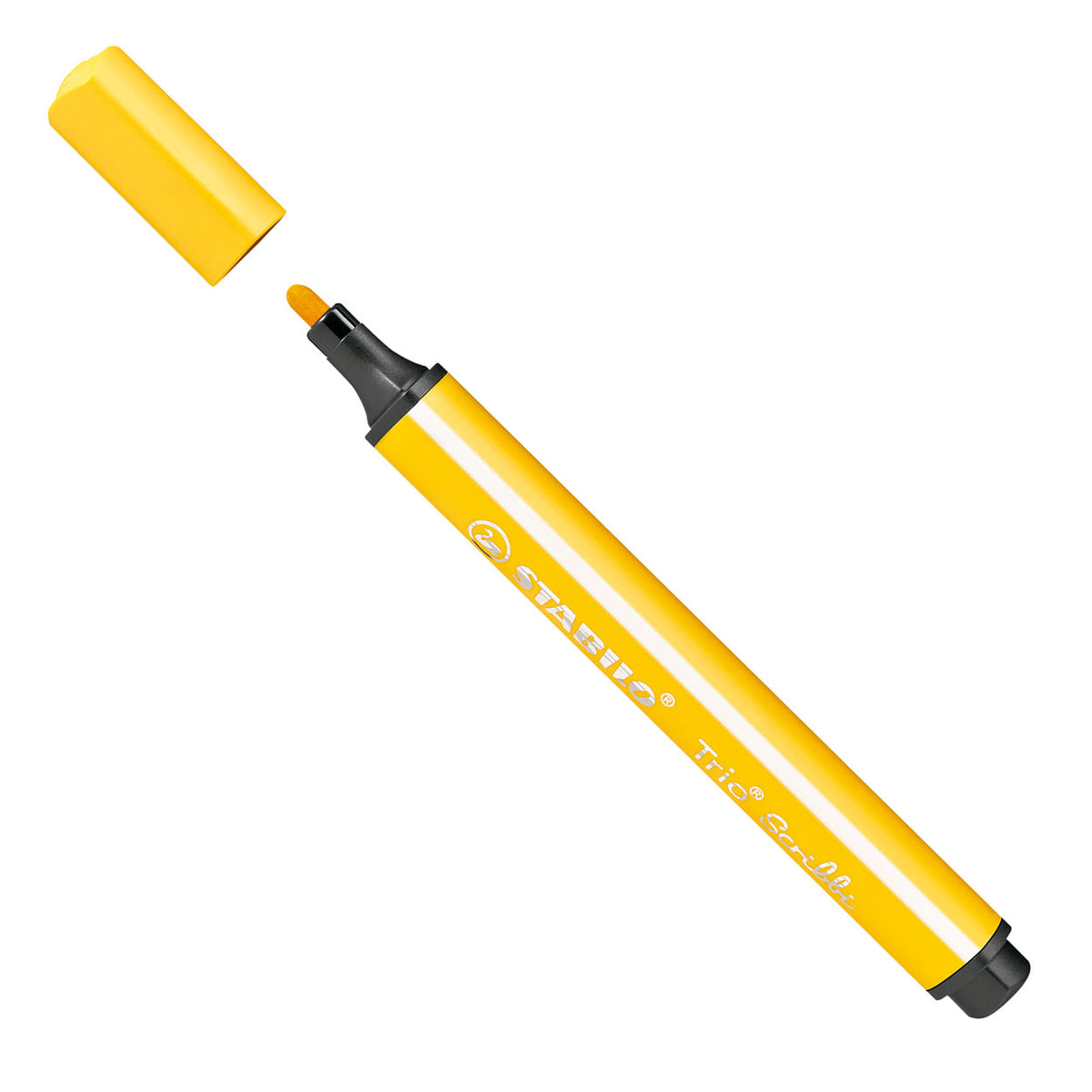 Stabilo Trio Scribbi - Feel -Stift z punktem eksperymentu - żółty