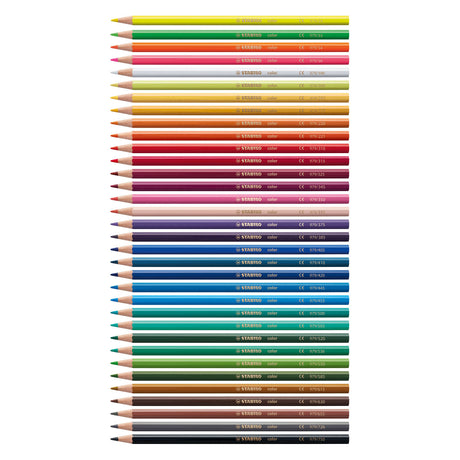 Stabilo color - kredka - zestaw 24 sztuk