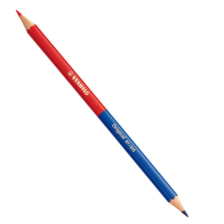 Stabilo Original - kredka - pół czerwona-pół niebieska (87 815)