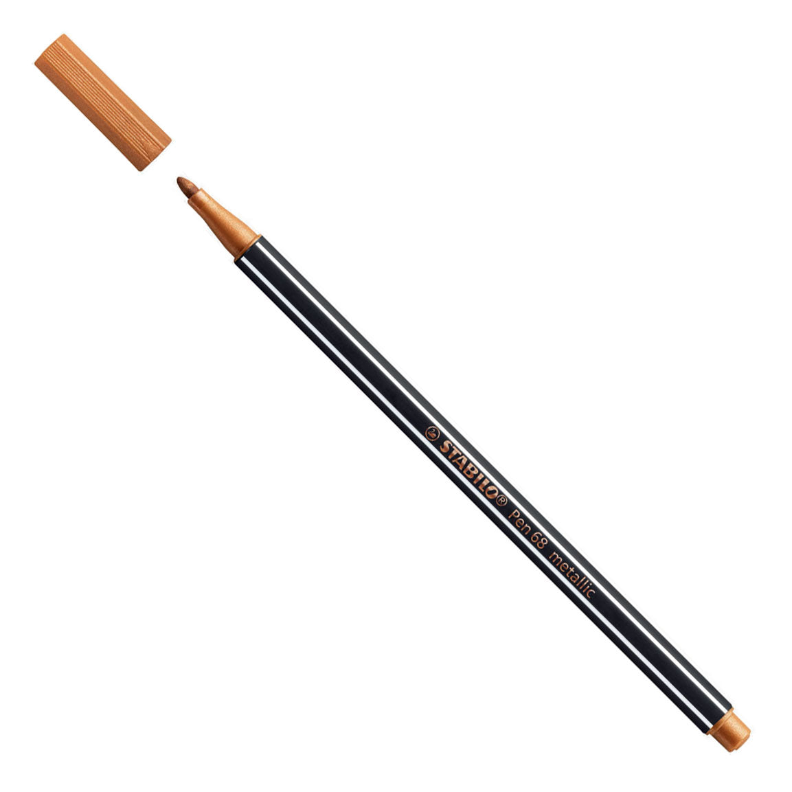 Długopis Stabilo 68 metalik - flamaster - miedź (68 820)