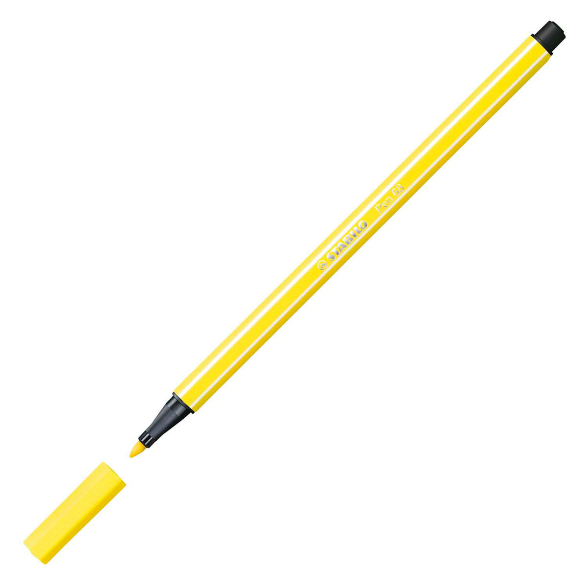 Stabilo pen 68 - flamaster - cytrynowożółty (68 24)