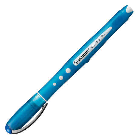 Stabilo worker+ kolorowy - kulka 0,5 mm - kolor niebieski