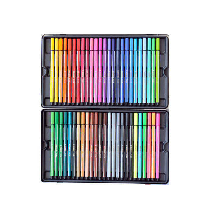 Stabilo pen 68 - pisak - metalowe pudełko zawierające 50 sztuk