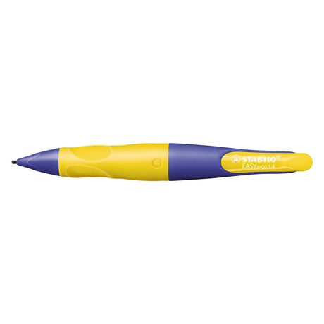 Stabilo Easyergo 1.4 - ergonomiczny ołówek automatyczny - dla praworęcznych - neonowy żółty