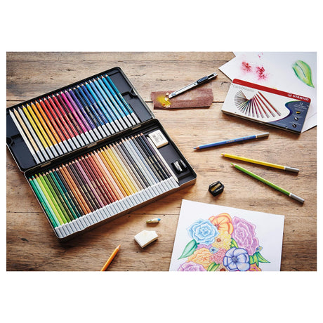 Stabiilo Carbothello pastel ołówek - neutralny czarny