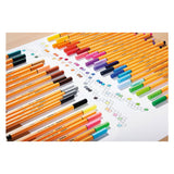 Stabilo point 88 - cienkopis 0,4 mm - 50 sztuk metalowe etui - w 47 różnych kolorach