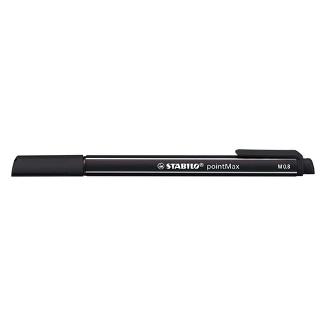 Stabilo pointmax - cienkopis twardy - czarny (488 46)