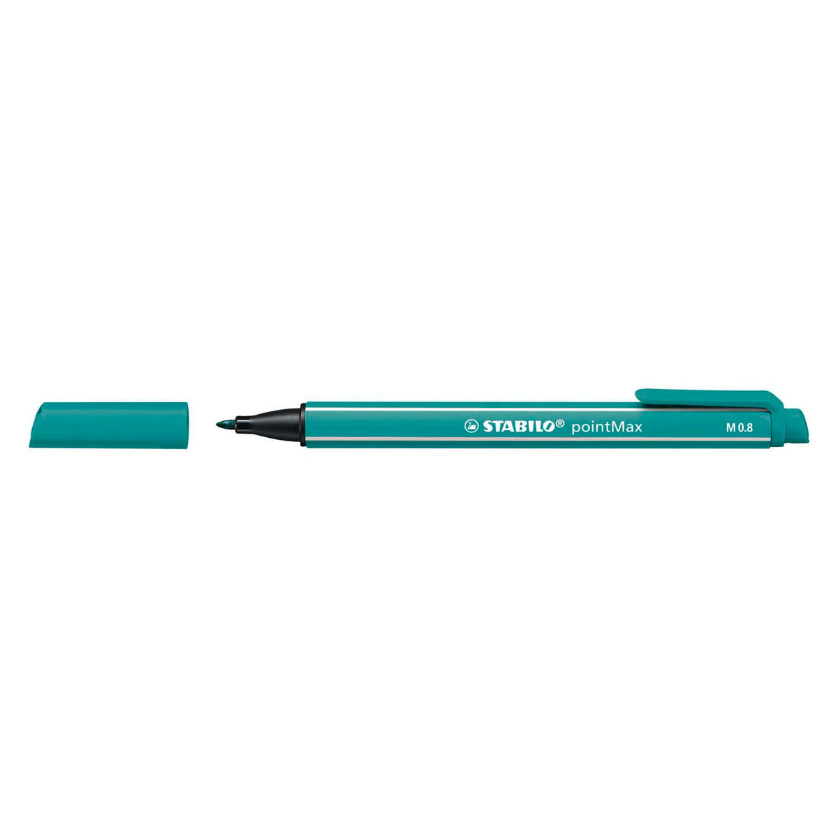 Stabilo pointmax - cienkopis twardy 0,8 mm - turkusowy