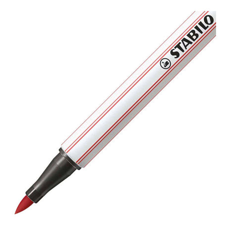 Stabilo pen 68 pędzelek - flamaster - rdzawy czerwony (47)