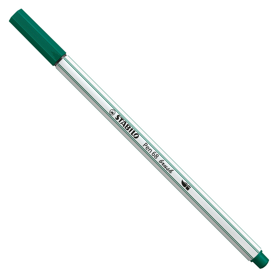 Stabilo pen 68 pędzel - flamaster - turkusowo-zielony (53)
