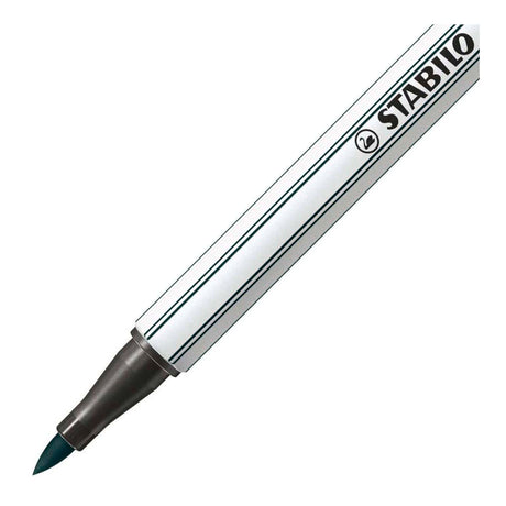 Stabilo pen 68 pędzel - flamaster - ziemista zieleń (63)
