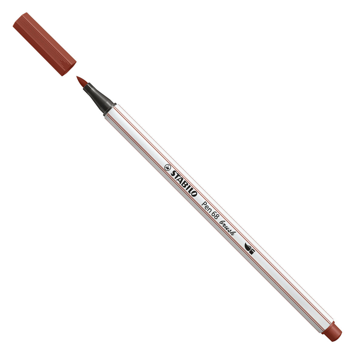 Stabilo pen 68 pędzelek - flamaster - sienna (75)