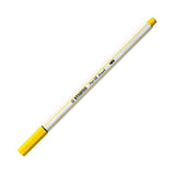 Stabilo pen 68 pędzelek - flamaster - żółty (44)