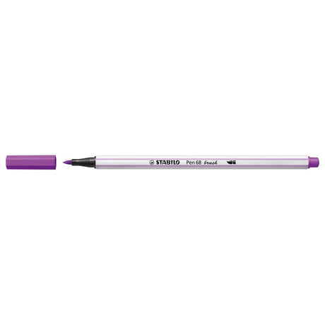 Stabilo pen 68 pędzel - flamaster - liliowy (58)
