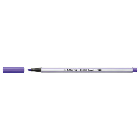 Stabilo pen 68 pędzelek - flamaster - fioletowy (55)