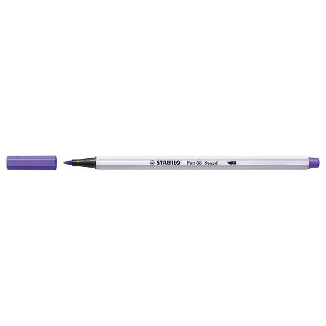 Stabilo pen 68 pędzelek - flamaster - fioletowy (55)