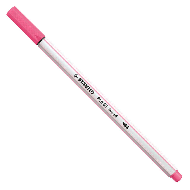 Stabilo pen 68 pędzelek - flamaster - różowy (29)