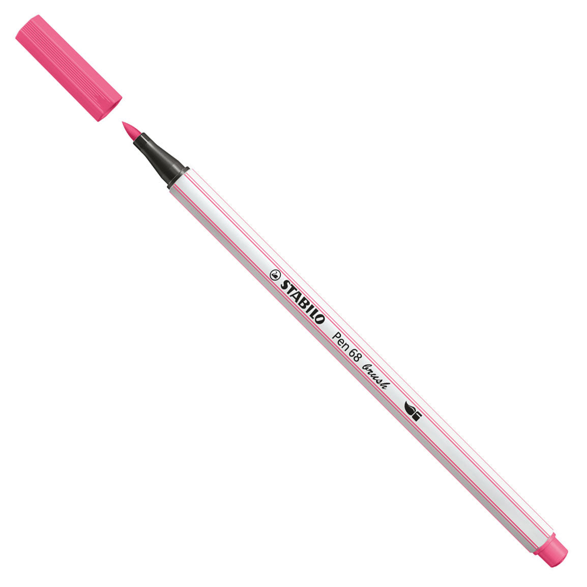 Stabilo pen 68 pędzelek - flamaster - różowy (29)