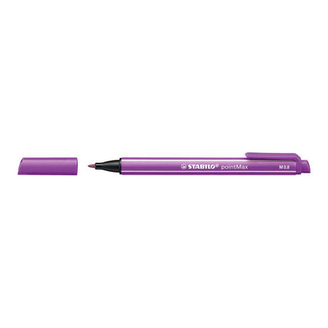 Stabilo pointmax - cienkopis twardy 0,8 mm - artystyczne etui w 15 kolorach