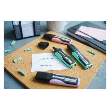 Stabilo Green Boss Pastel - Marker - zestaw 4 sztuk