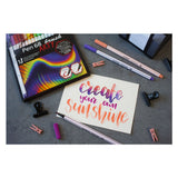 Stabilo pen 68 pędzel - pisak - arty - zestaw 18 sztuk
