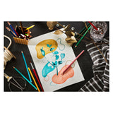 Stabilo aquacolor - najwyższej jakości kredki akwarelowe - arty - etui z 36 kolorami
