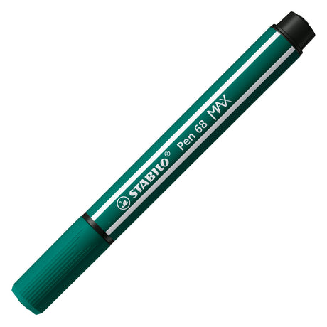 Stabilo pen 68 max - pisak z grubą ściętą końcówką - turkusowo-zielony