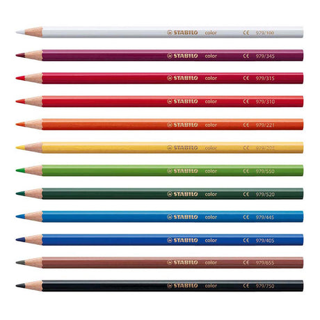 Stabilo color - kredki artystyczne 12 sztuk