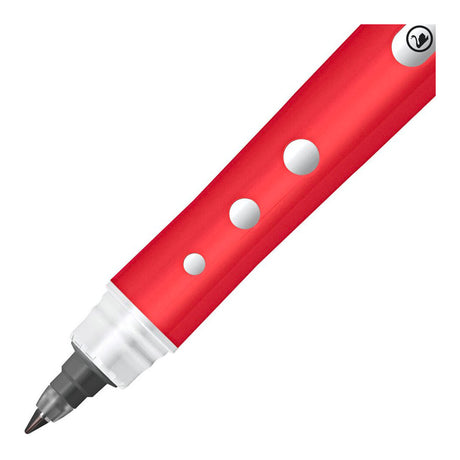 Stabilo worker+ kolorowy - pióro kulkowe 0,5 mm - czarny, niebieski, zielony czerwony - etui z 4 kolorami