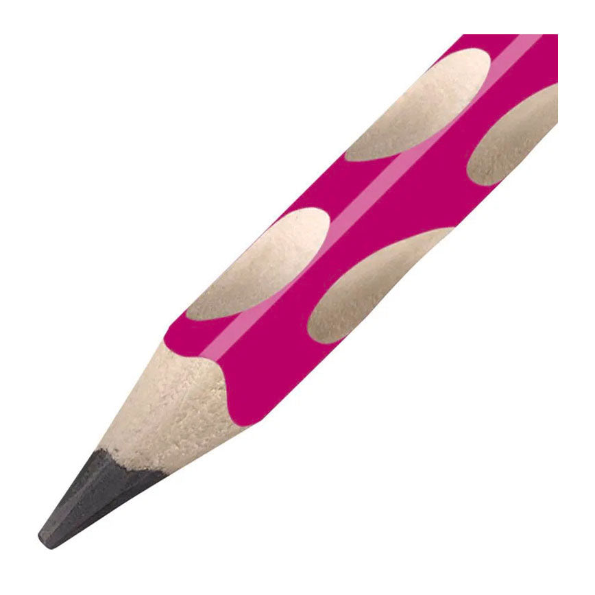 Ołówek grafitowy Stabilo Easygraph hb dla praworęcznych - różowy