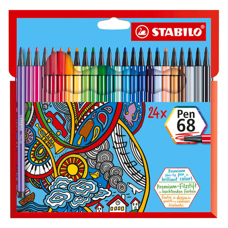 Stabilo pen 68 pisaków - 24 szt.