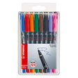 Marker permanentny Stabilo ohpen superfine w etui - 8 szt.