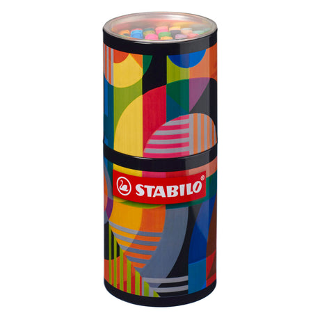 Cienkopisy Stabilo point 88 arty w metalowym okrągłym opakowaniu - 45 szt.