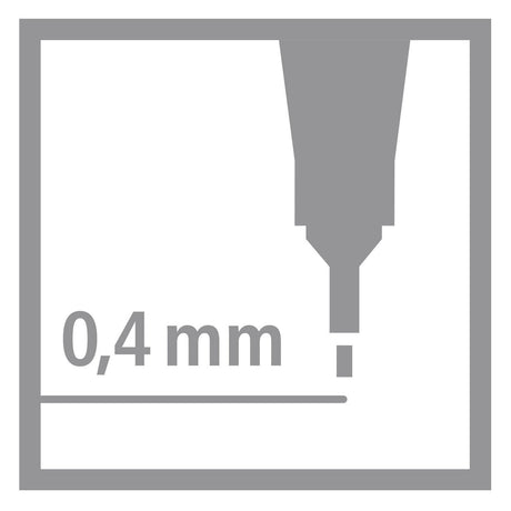 Cienkopisy Stabilo point 88 arty w metalowym okrągłym opakowaniu - 45 szt.