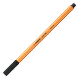 Cienkopisy Stabilo point 88 czarne - 3 szt.