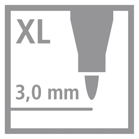 Stabilo trio jumbo szkolne opakowanie ergonomiczne pisaki - 144 szt.