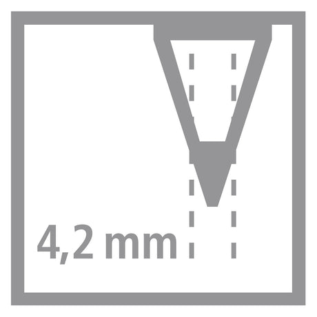 Kredki szkolne Stabilo trio grube opakowanie szkolne w metalowym etui - 38 szt.