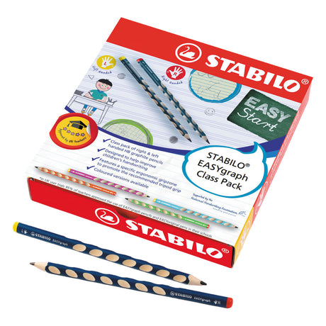 Ołówki grafitowe Stabilo Easygraph szkolne opakowanie - 48 szt.